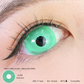 17mm Sweety UV Glow Green Mini Sclera Lens